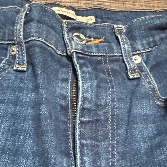 Levi's “Rare Red Tag”Dark Blue Ankle Jeans - Picture 5 of 15